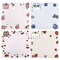 Wrapables Fruity Animals Sticky Notes, Adhesive Memo Notepads for Home, Office, Work (Set of 4)